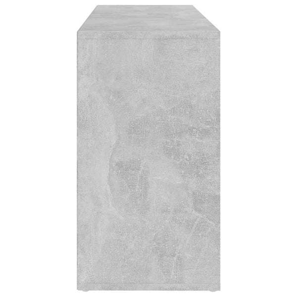 Schuhbank Betongrau 103 cm