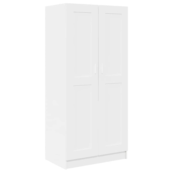 Weißer Kleiderschrank Holzwerkstoff 180 cm