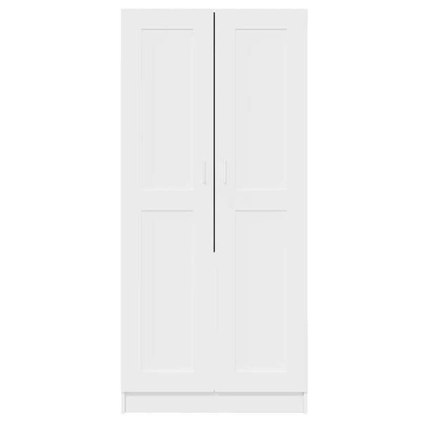 Weißer Kleiderschrank Holzwerkstoff 180 cm
