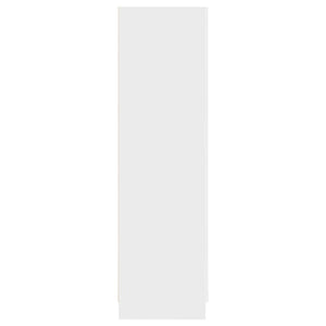 Weißer Kleiderschrank Holzwerkstoff 180 cm
