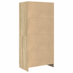 Kleiderschrank Sonoma Eiche 82,5 cm