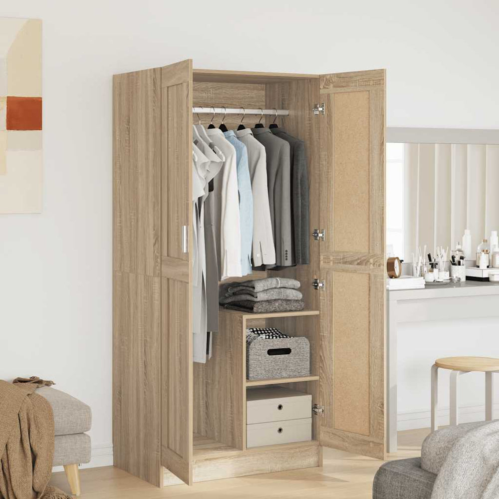 Kleiderschrank Sonoma Eiche 82,5 cm
