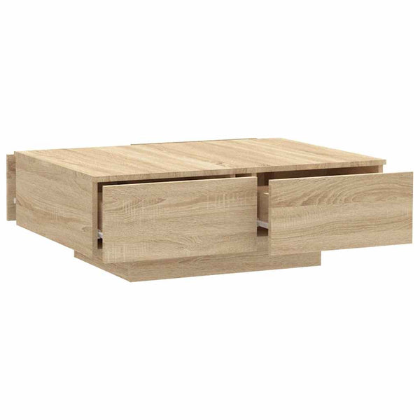 Sonoma Eiche Couchtisch 90x60 cm