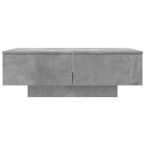 Betongrauer Couchtisch 90x60 cm