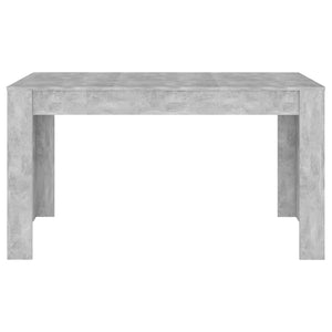 Esstisch Betongrau 140 cm