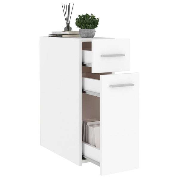 Apothekerschrank Weiß, 20x45,5x60 cm