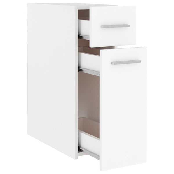 Apothekerschrank Weiß, 20x45,5x60 cm
