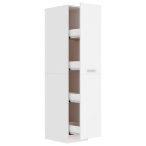 Weißer Apothekerschrank 30x42,5x150 cm