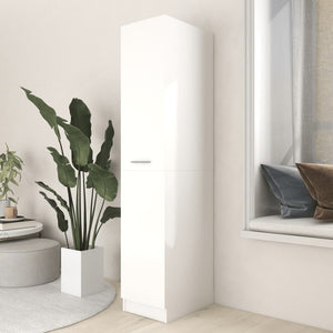 Weißer Apothekerschrank 30x42,5x150 cm