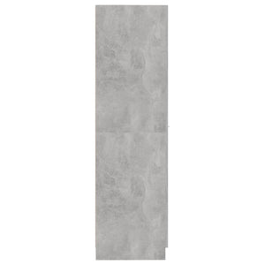 Betongrauer Apothekerschrank, 150 cm