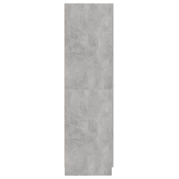 Betongrauer Apothekerschrank, 150 cm