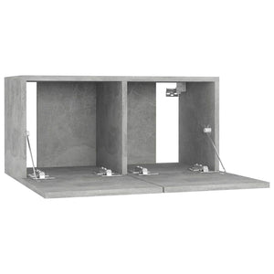 TV-Hängeschrank Betongrau 60 cm