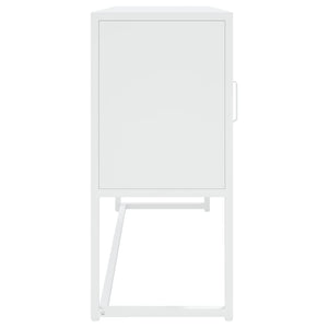 Weißes Stahl Sideboard 105 cm