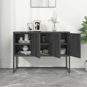Anthrazit Sideboard Stahl 105 cm