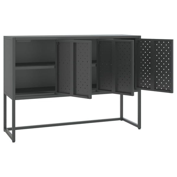 Anthrazit Sideboard Stahl 105 cm