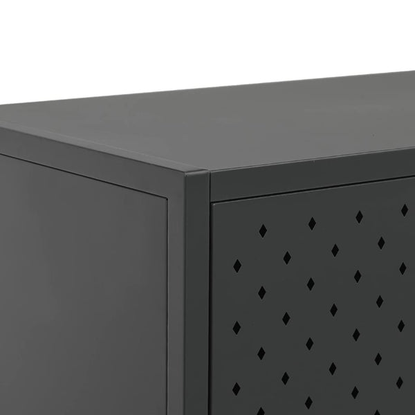 Anthrazit Sideboard Stahl 105 cm