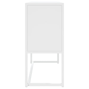 Weißes Stahl Sideboard 75 cm