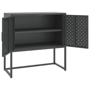 Anthrazit Sideboard 75x75 cm Stahl