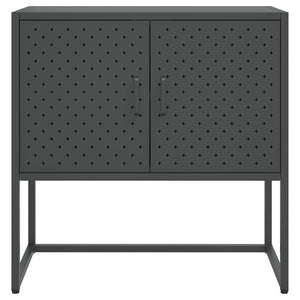Anthrazit Sideboard 75x75 cm Stahl