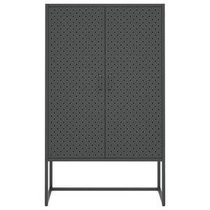 Anthrazit Highboard 80x35x135 cm