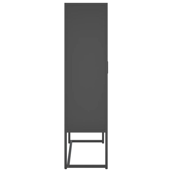 Anthrazit Highboard 80x35x135 cm
