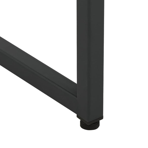 Schwarzes Highboard 80x100 cm aus Stahl