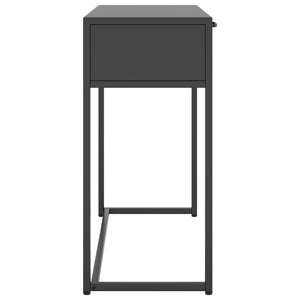 Anthrazit Konsolentisch Stahl 72x35x75 cm