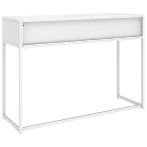 Weißer Konsolentisch 106 cm aus Stahl