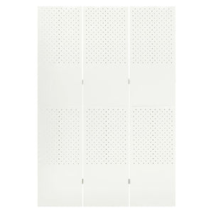 Weißer Raumteiler 3-teilig 120x180 cm