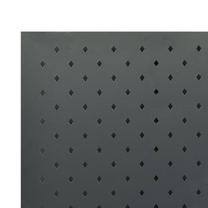 Anthrazit Raumteiler 200x180 cm Stahl