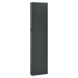 vidaXL Cloison de séparation à 6 panneaux Anthracite 240x180 cm Acier