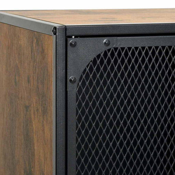 Rustikaler TV-Schrank Braun 105 cm