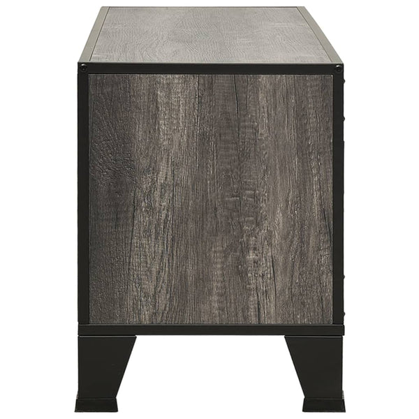 Grauer TV-Schrank 105 cm