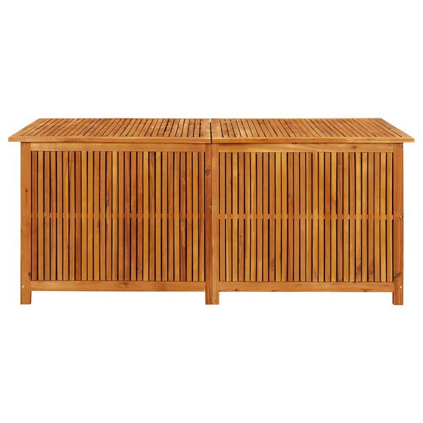 Garten-Aufbewahrungsbox 175x80x75 cm Massivholz Akazie