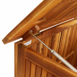 Garten-Aufbewahrungsbox 200x80x75 cm Massivholz Akazie