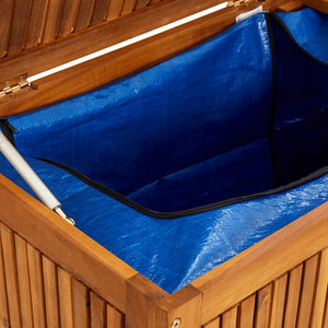 Garten-Aufbewahrungsbox 200x80x75 cm Massivholz Akazie