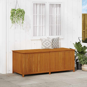 Garten-Aufbewahrungsbox 200x80x75 cm Massivholz Akazie