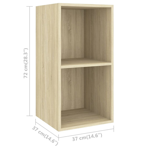 5-tlg. TV-Schrank-Set Sonoma-Eiche Holzwerkstoff