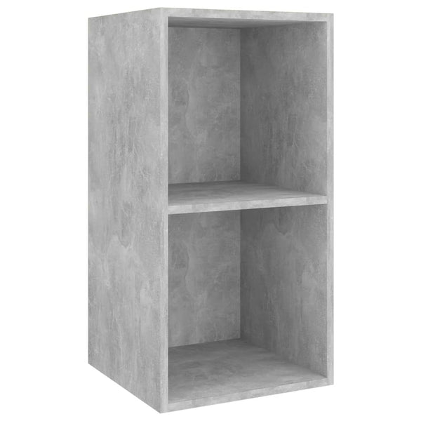 5-tlg. TV-Schrank-Set Betongrau Holzwerkstoff