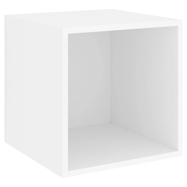 5-tlg. TV-Schrank-Set Weiß Holzwerkstoff