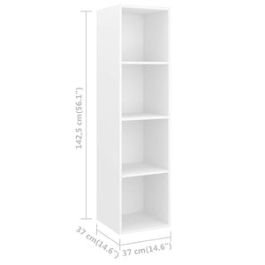 3-tlg. TV-Schrank-Set Weiß Holzwerkstoff