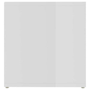 TV-Schränke 2 Stk. Hochglanz-Weiß 72x35x36,5 cm Holzwerkstoff