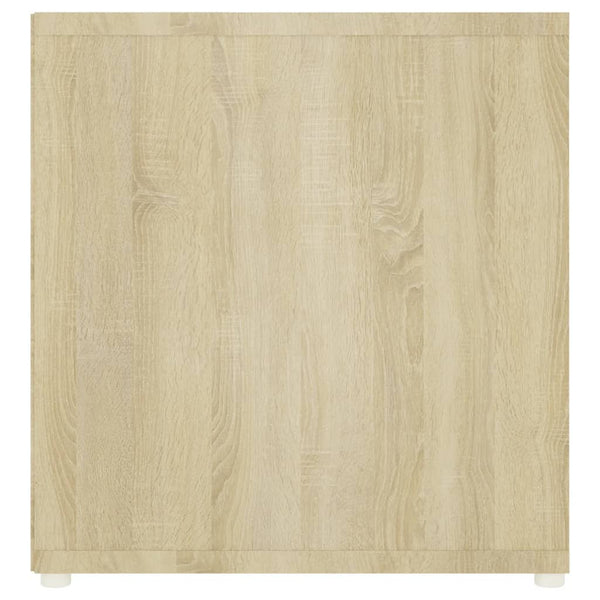 TV-Schränke 2 Stk. Sonoma-Eiche 107x35x37 cm Holzwerkstoff