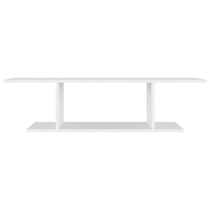 Weiße TV-Wandkonsole 103 cm