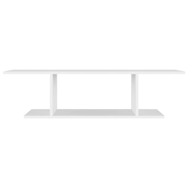Weiße TV-Wandkonsole 103 cm