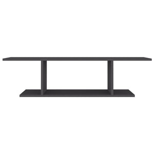 Grauer TV-Wandschrank 103 cm