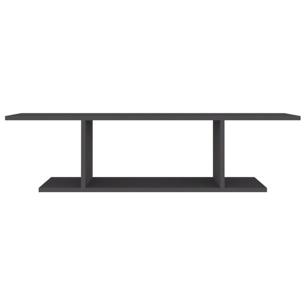 Grauer TV-Wandschrank 103 cm