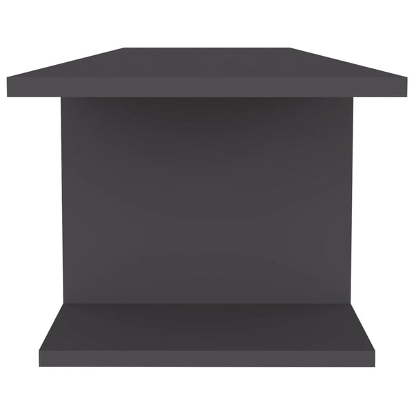 Grauer TV-Wandschrank 103 cm