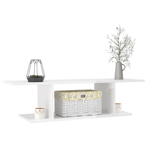 TV-Wandschrank Weiß Hochglanz 103 cm