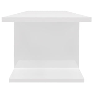 TV-Wandschrank Weiß Hochglanz 103 cm